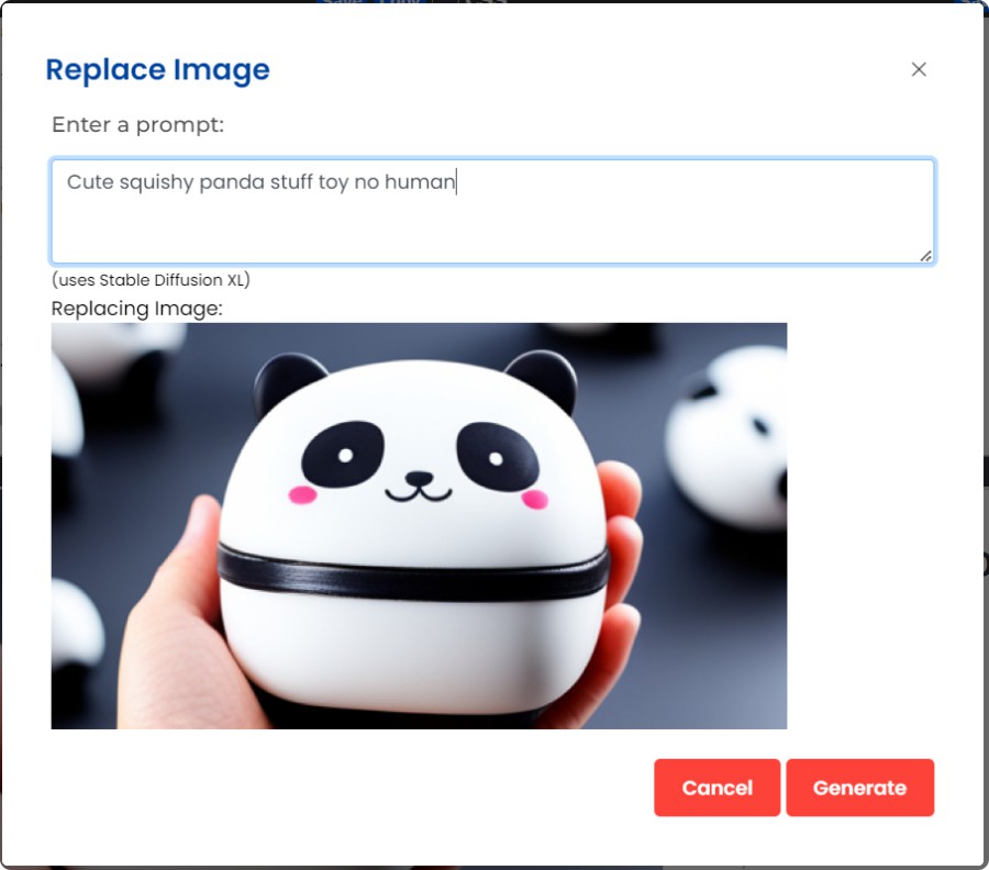 SnipCSS Replace Image AI